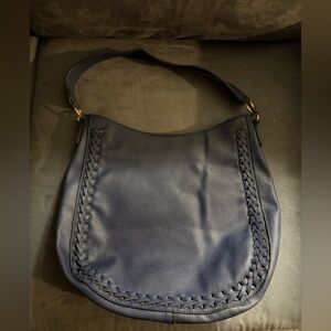 Navy Blue Shoulder Bag